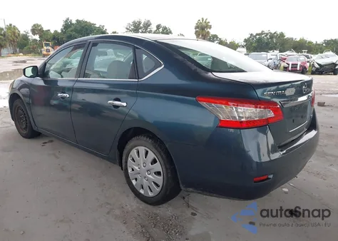 2014 Nissan Sentra Sv z USA, uszkodzony, nr VIN 3N1AB7AP9EY336930